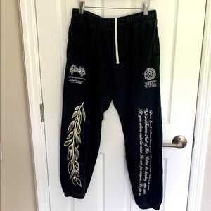 SHE Darc sport wolves body building club sweatpants black size medium
